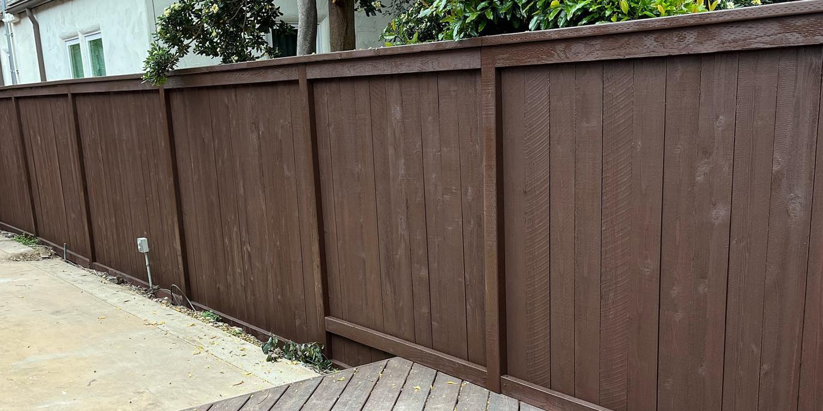 wood fence styles
